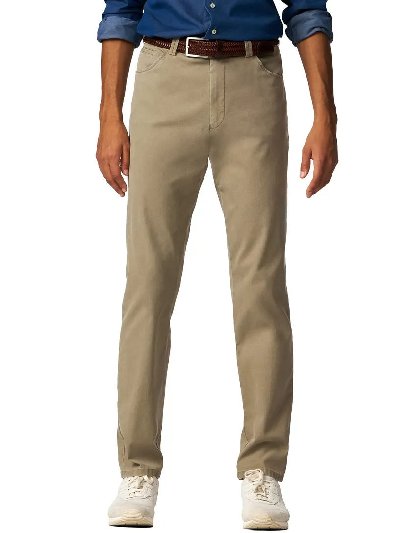 Meyer Dublin chino beige normale fit