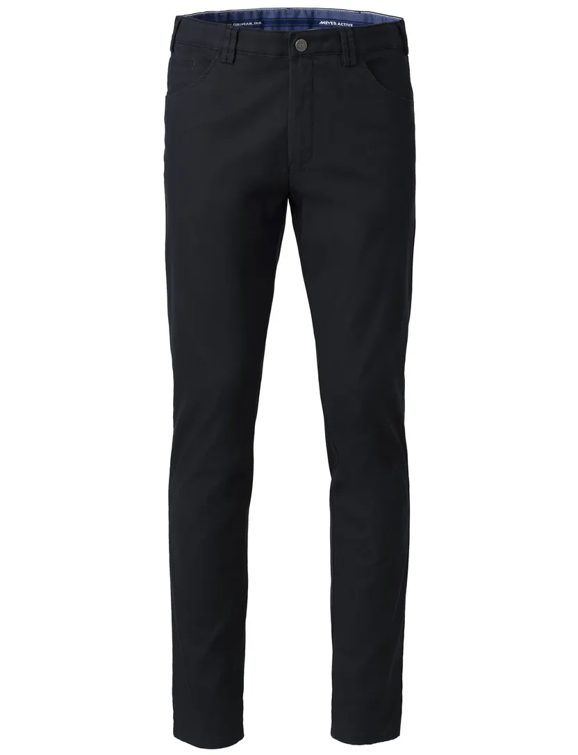 Broek Meyer Dublin donkerblauw normale fit