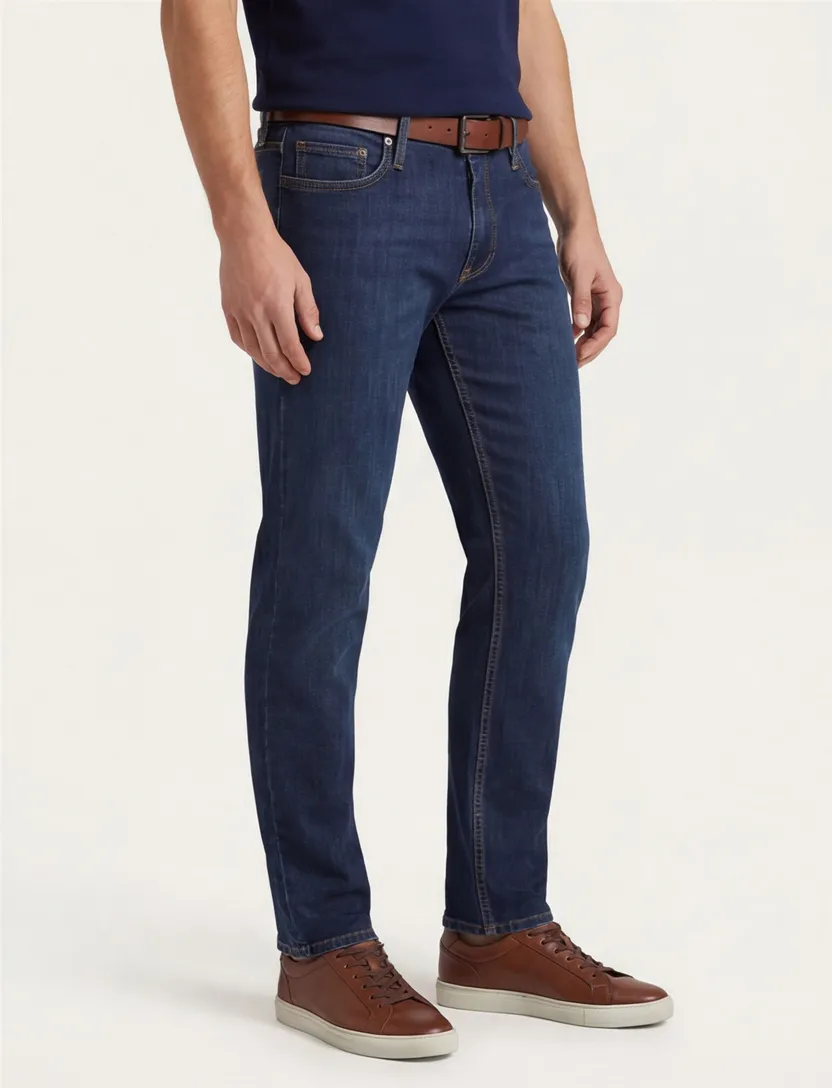 Brax jeans Chuck denim donkerblauw slim fit