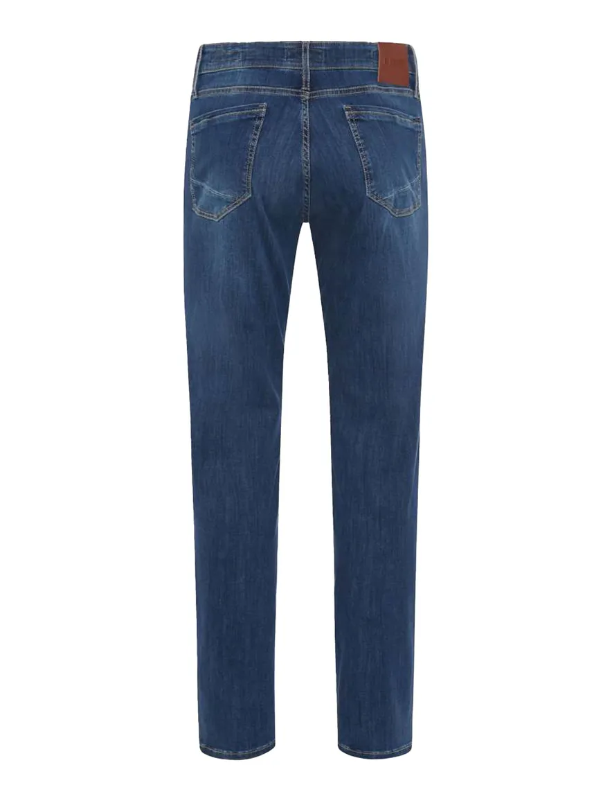 Brax jeans Chuck Modern Fit effen blauw