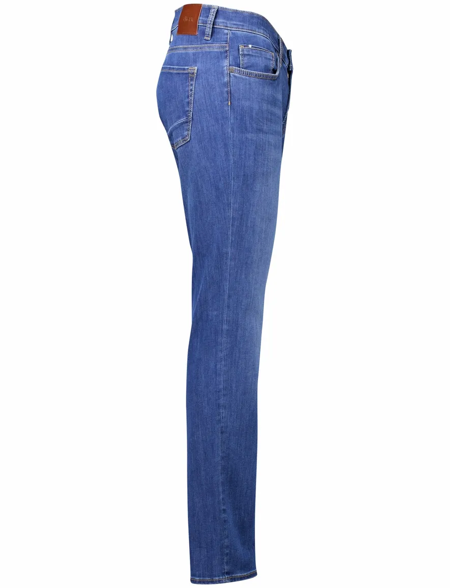 Brax jeans Chuck Modern Fit effen blauw