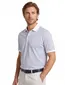 Brax polo wit met blauw print
