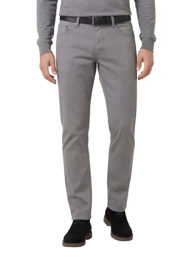 Brax Brax Pantalon 5-p grijs katoen