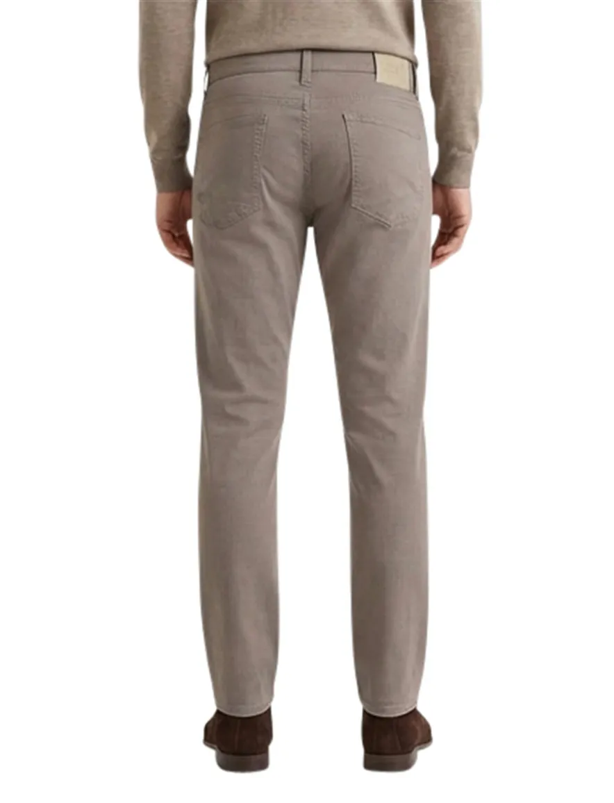 Brax Pantalon 5-p bruin katoen