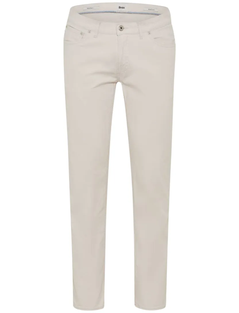 Brax jeans creme effen katoen