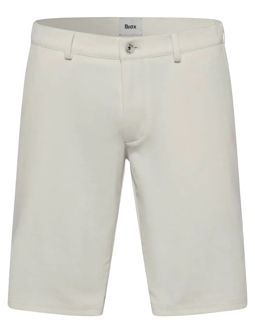 Brax bermuda creme effen normale fit