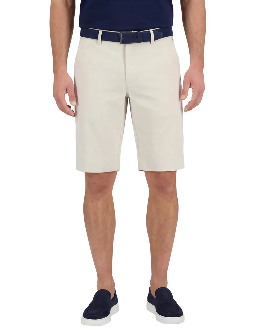 Brax bermuda creme effen normale fit