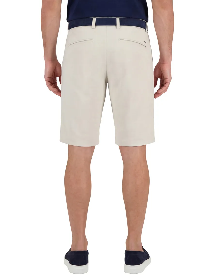 Brax bermuda creme effen normale fit