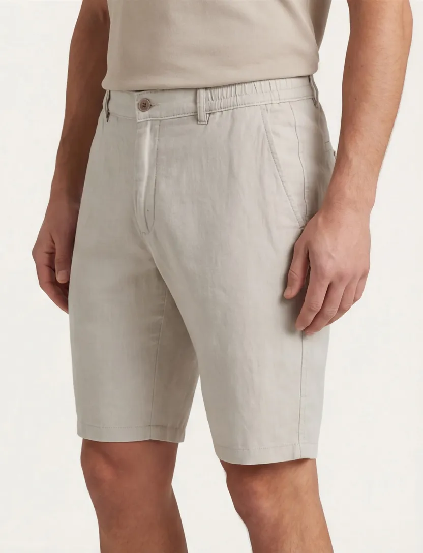 Brax Balu bermuda grijs modern fit