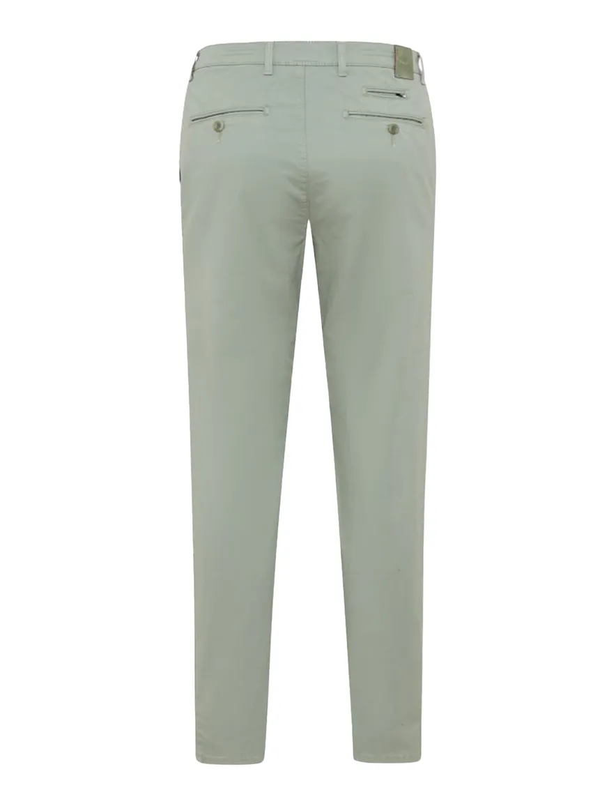 Brax Pantalon groen chino