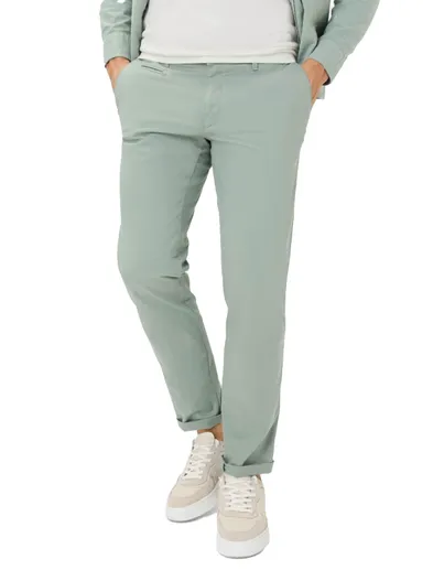 Brax Brax Pantalon groen chino katoen