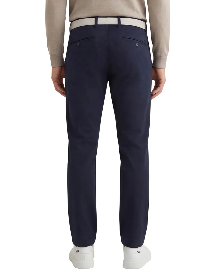 Brax Pantalon donkerblauw effen
