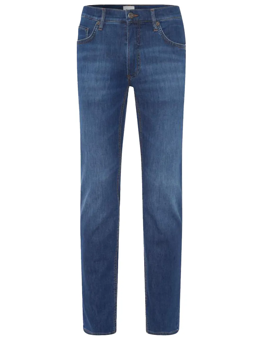 Brax Pantalon donkerblauw effen