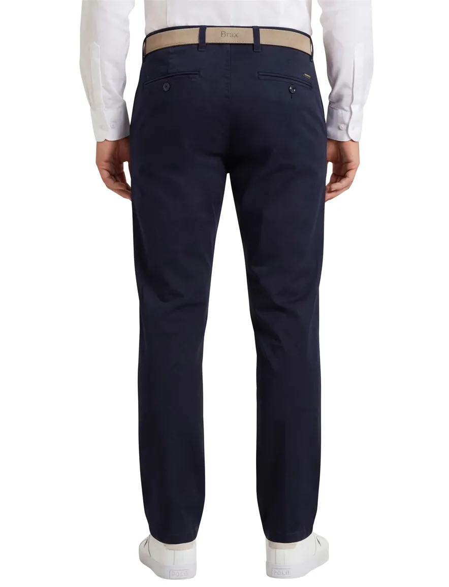 Brax chino Felix donkerblauw modern fit katoen