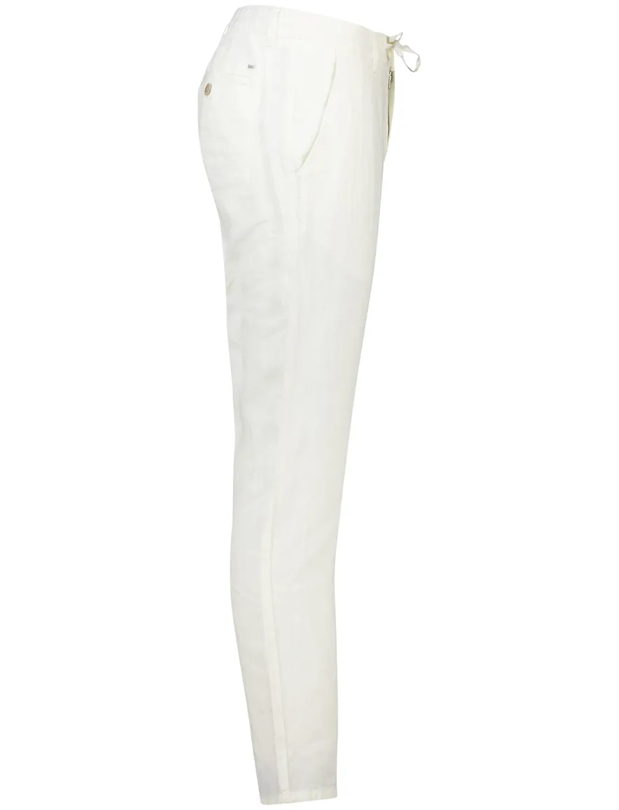 Brax Fabio pantalon creme effen katoen