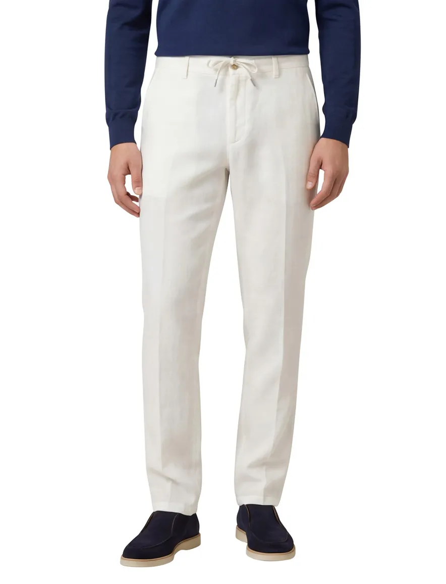 Brax Pantalon creme Fabio jog chino