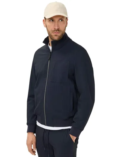 Brax Brax tussenjas donkerblauw polyester