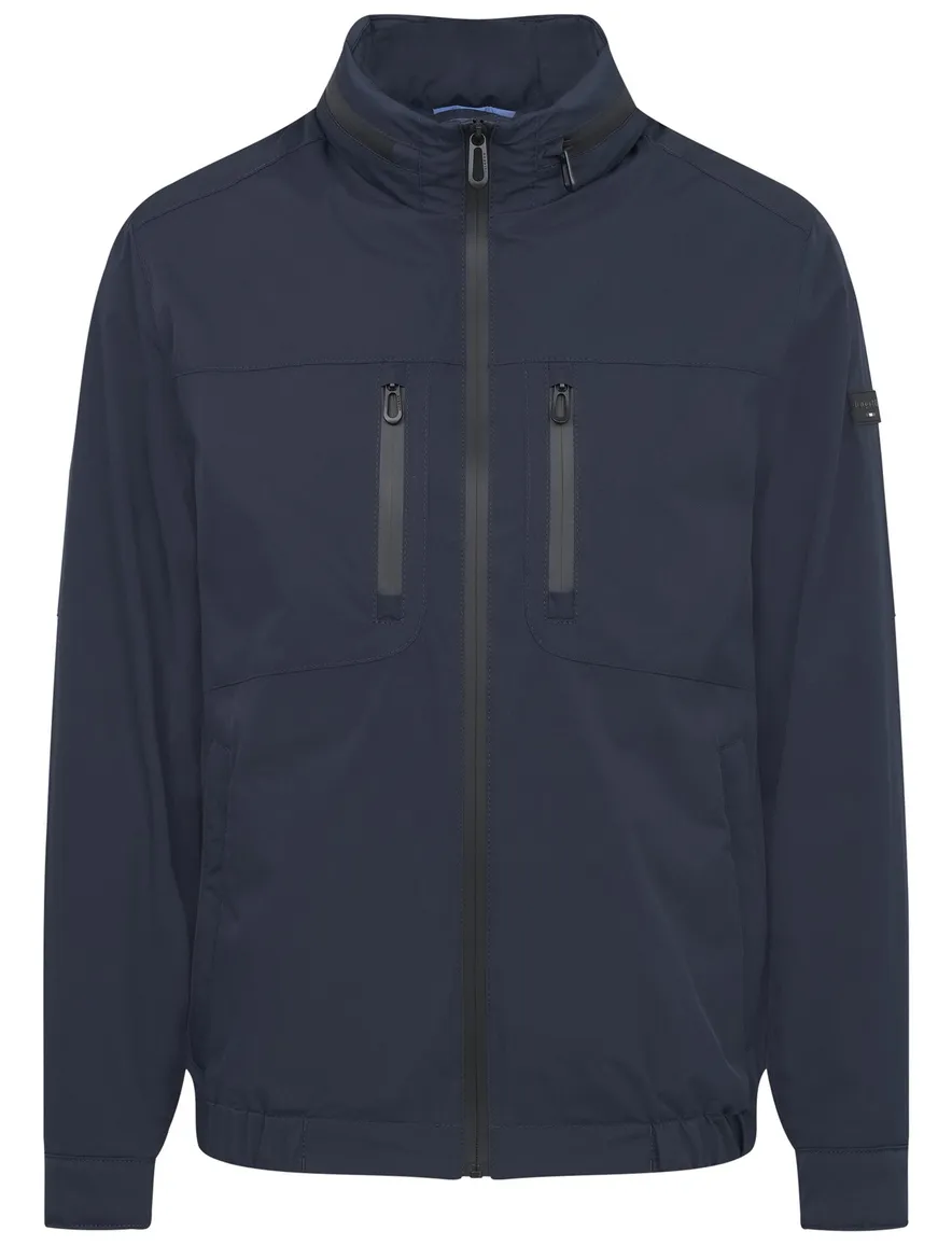 Bugatti tussenjas donkerblauw dubbele borstzak