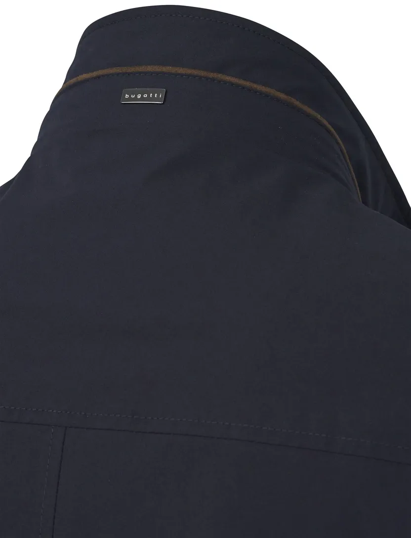 Bugatti tussenjas donkerblauw wijde fit