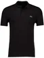 Lacoste regular fit polo pique zwart 2-knoops