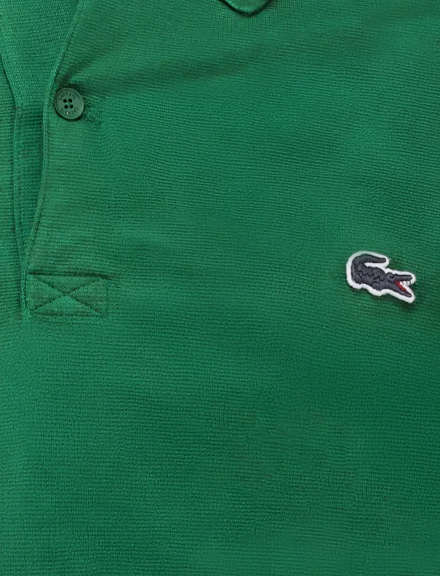 Lacoste regular fit polo pique groen korte mouw
