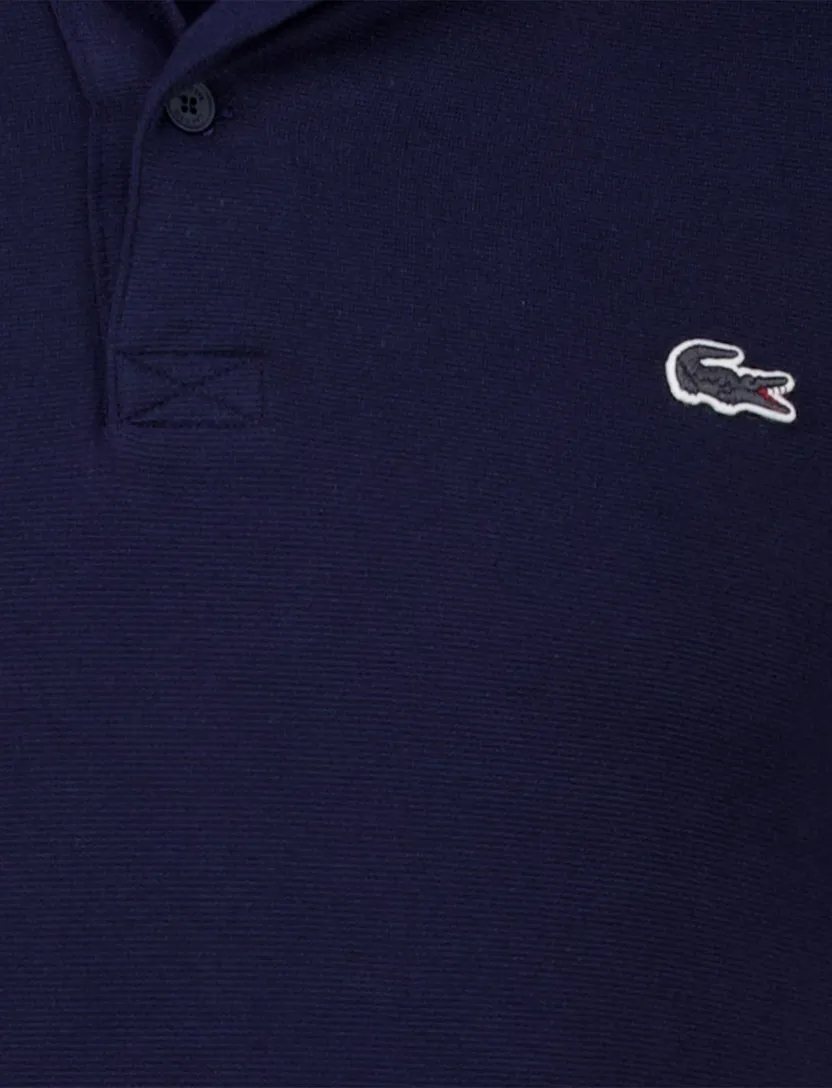 Lacoste polo donkerblauw regular fit korte mouw