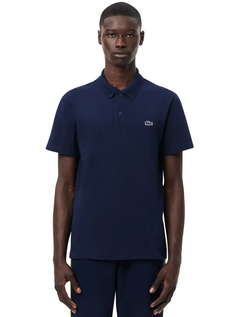 Lacoste polo donkerblauw regular fit korte mouw