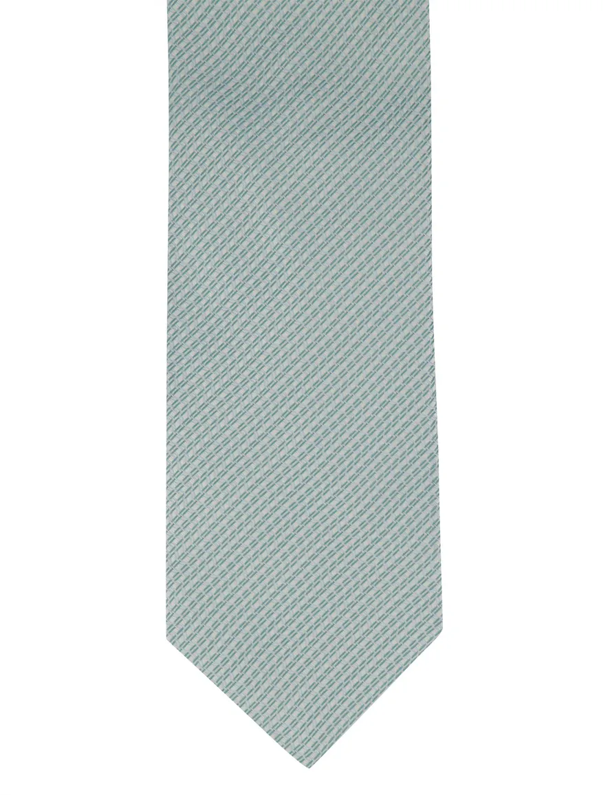 Profuomo stropdas groen geprint