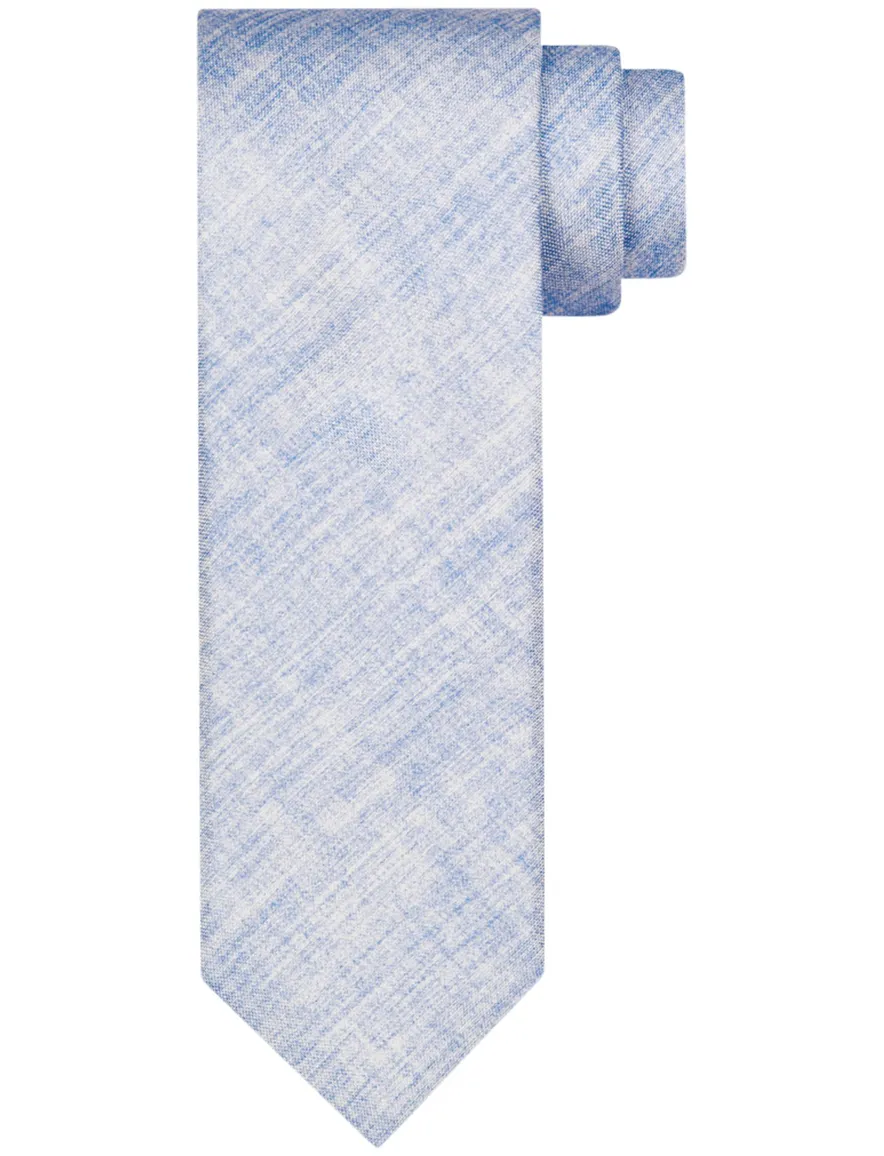 Profuomo stropdas blauw geprint