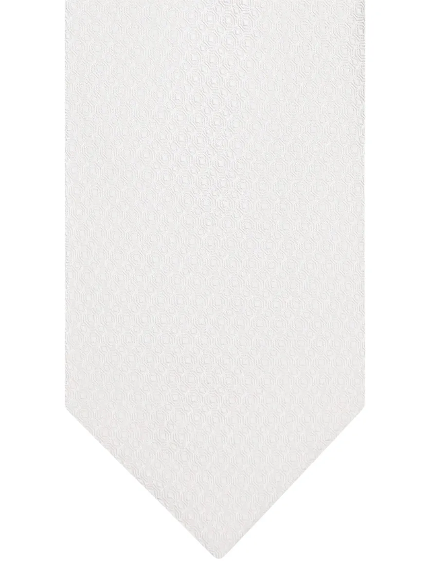 Profuomo stropdas ecru effen