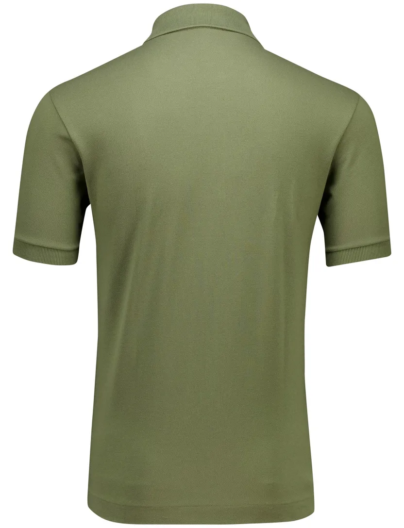Lacoste poloshirt korte mouw Classic fit groen 2-knoops
