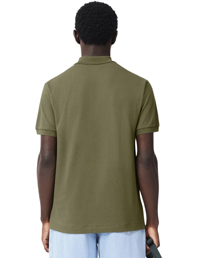 Lacoste poloshirt korte mouw Classic fit groen 2-knoops