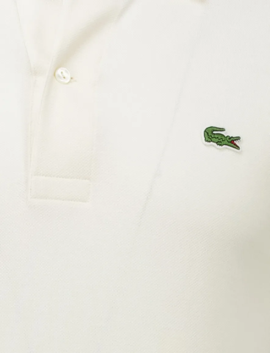 Lacoste polo beige katoen