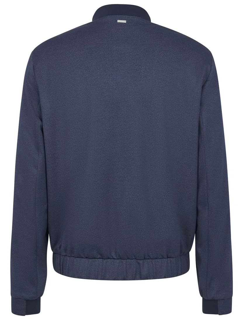 Bugatti bomberjas donkerblauw effen