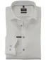 elegante Olymp overhemd beige effen Modern Fit