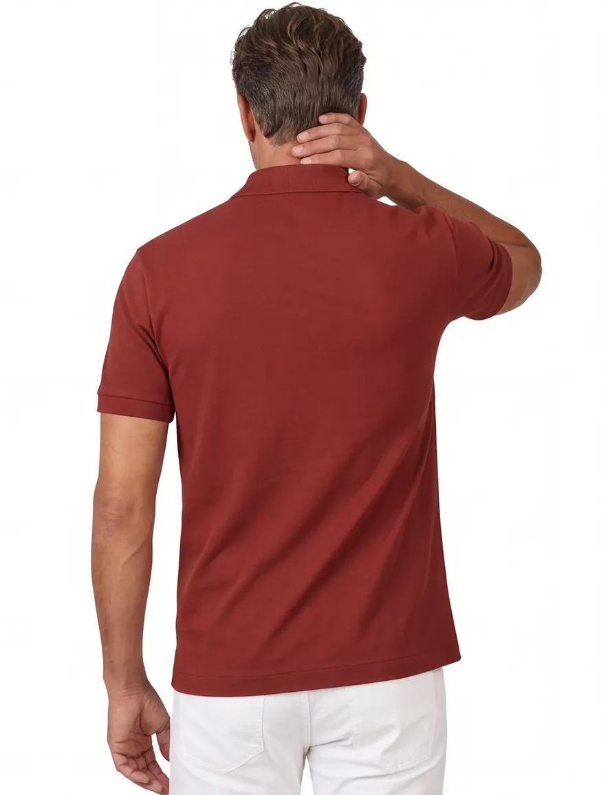 Lacoste polo rood classic fit