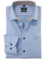 Olymp overhemd blauw borstzak Modern Fit