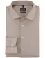 Olymp overhemd beige Modern Fit