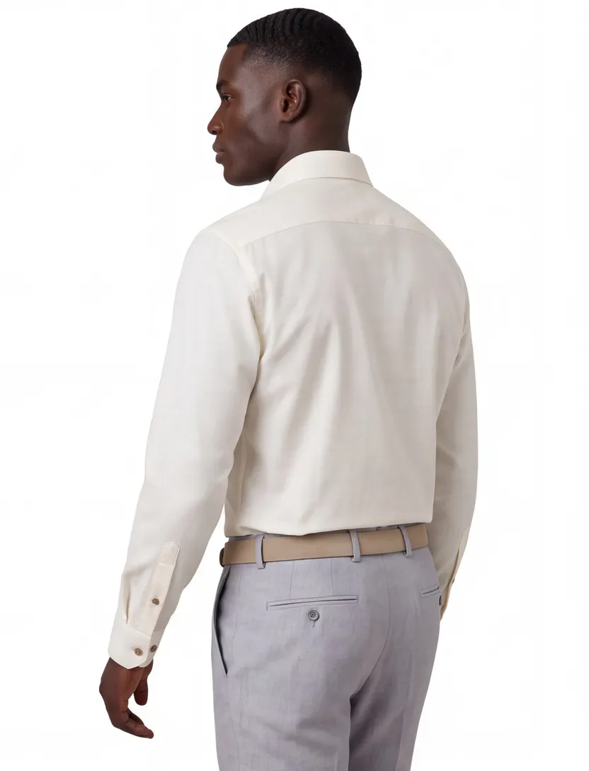 overhemd mouwlengte 7 Olymp Luxor Modern Fit creme