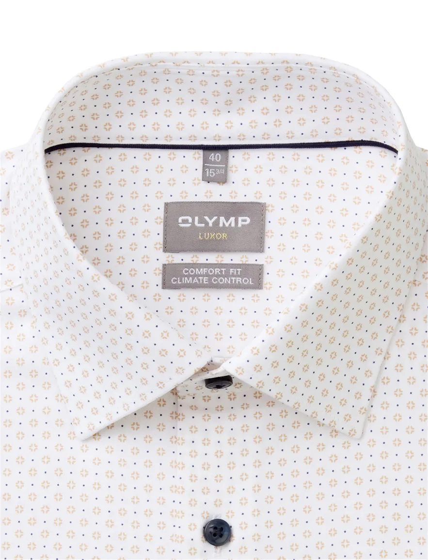 Olymp Luxor 24/Seven overhemd climate control vezel wit