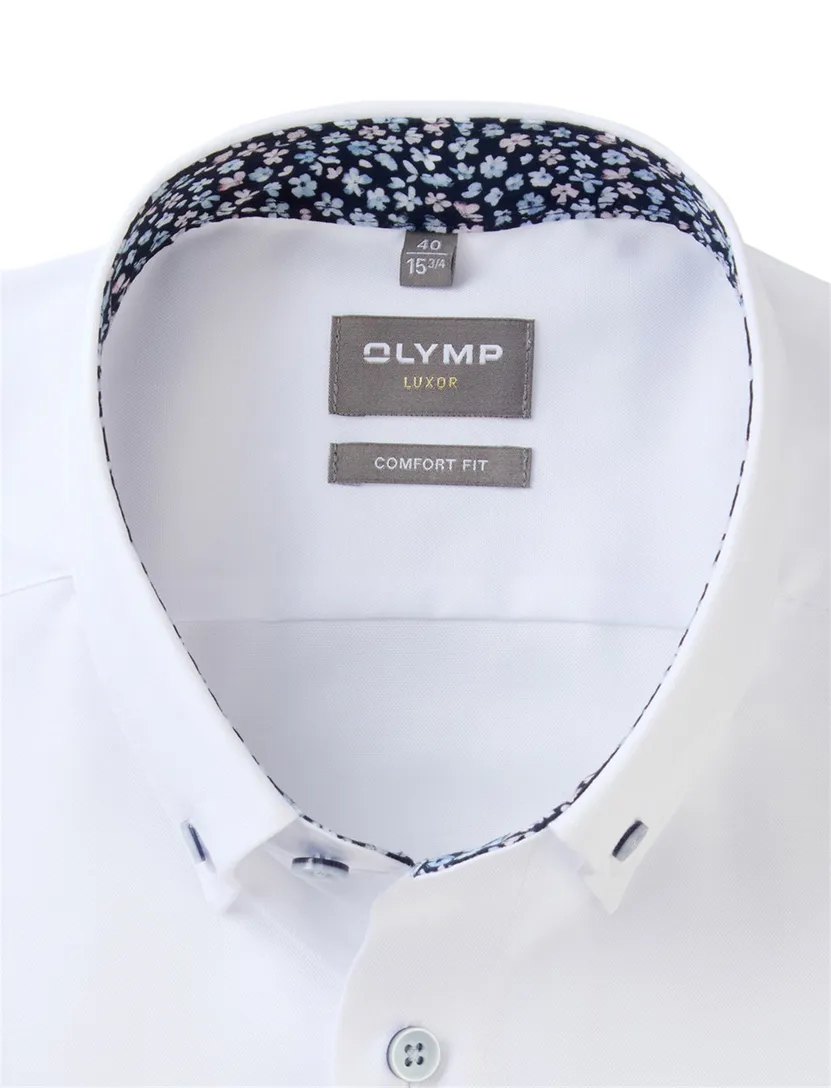 wit Olymp Luxor overhemd Comfort Fit