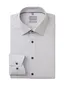 Olymp Luxor 24/Seven geprint overhemd beige blauw