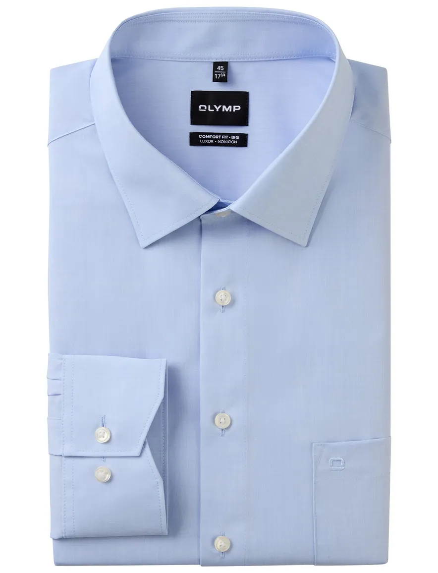 Olymp Big&Tall overhemd blauw