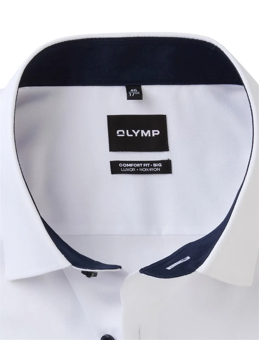 Olymp Comfort Fit - Big overhemd wit