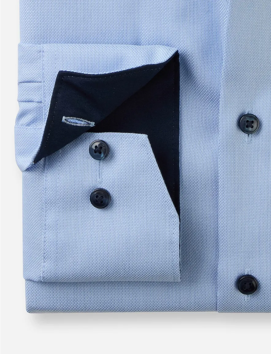 Olymp overhemd blauw Comfort Fit