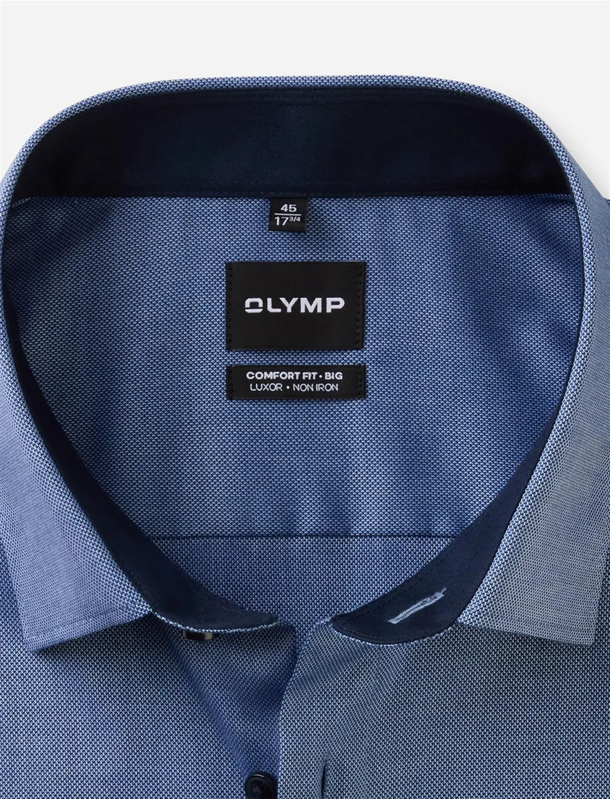 Olymp Big&Tall overhemd blauw