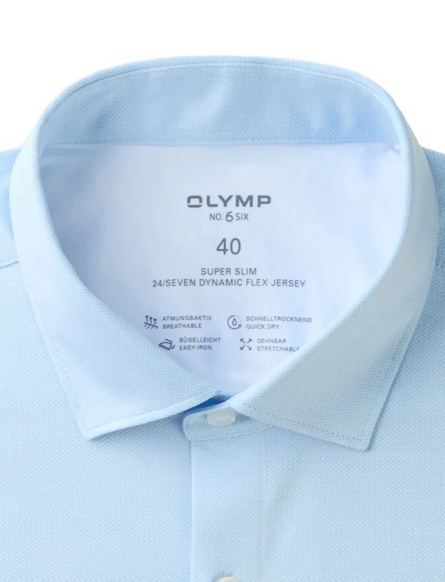 Olymp overhemd No. 6 mouwlengte 7 lichtblauw