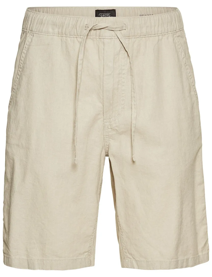 Camel Active korte broek beige chino