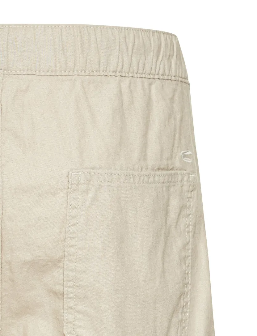 Camel Active korte broek beige chino