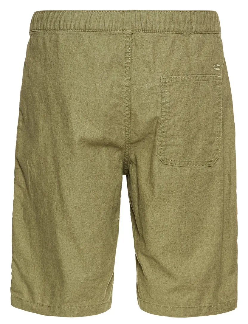 Camel Active groene korte broek gemêleerd